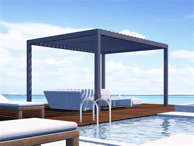 Atap Pergola Kolam Renang Fungsional